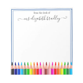 Bloc De Notas Nombre personalizado | De La Oficina Del Notepad