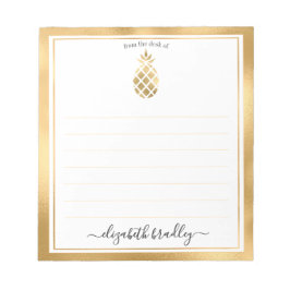 Bloc De Notas Nombre personalizado | De La Oficina Del Notepad