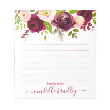 Nombre personalizado | De La Oficina Del Notepad