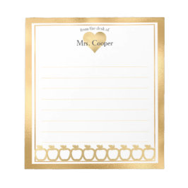 Bloc De Notas Nombre personalizado | De La Oficina Del Notepad