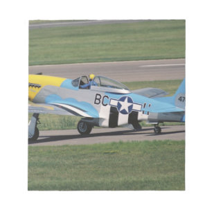 Bloc De Notas North American P-51 D Dazzling Donna en la