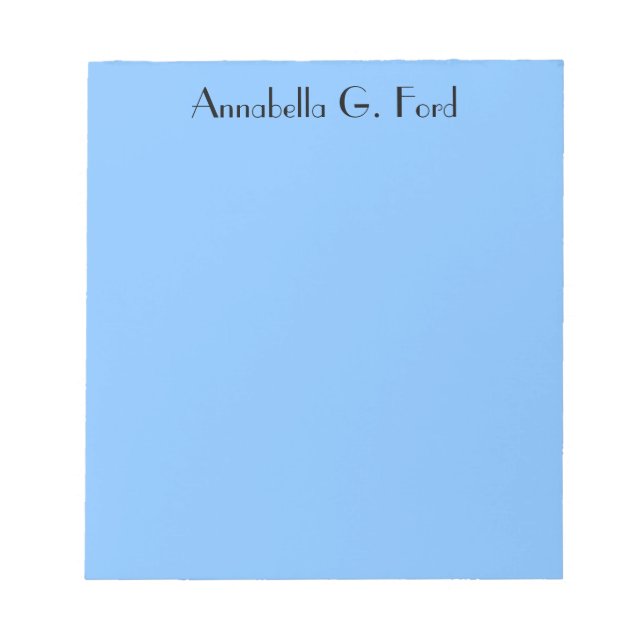 Bloc De Notas nota #151,monograma (Frente)