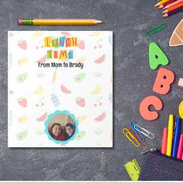 Bloc De Notas Nota de amor personalizada de la caja de comidas d