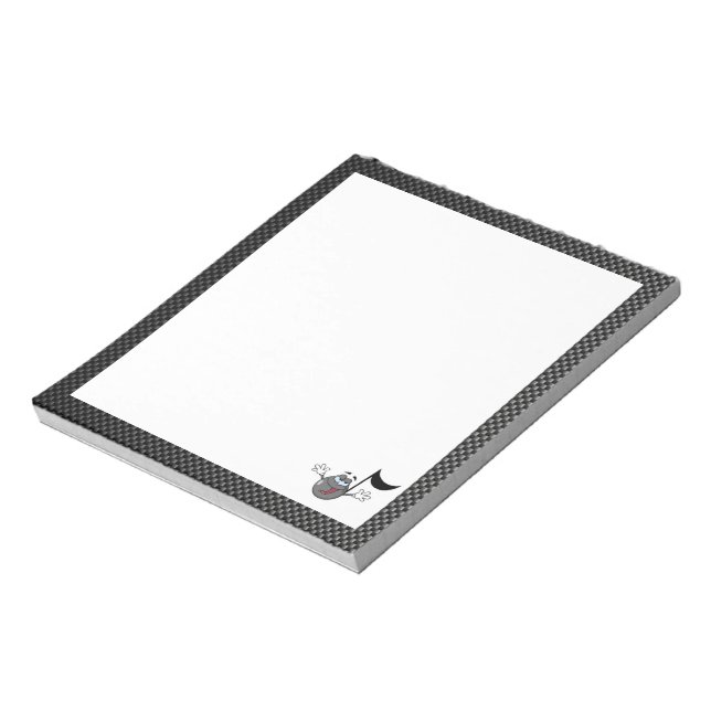 Bloc De Notas Nota de música Personalizado elegante (Lado Izquierdo)