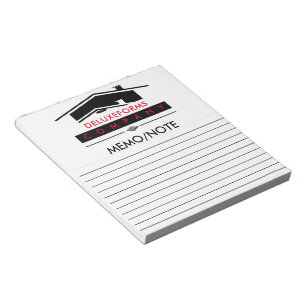 Bloc De Notas Nota de nota sobre el techo negro