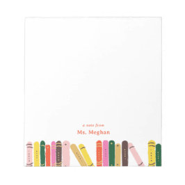 Bloc De Notas Nota Del Personalizado Del Profesor Notepad