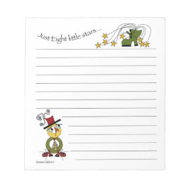 Bloc De Notas Nota Pad número ocho