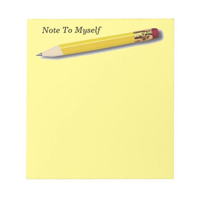 Bloc De Notas Nota Para Mí (Frente)