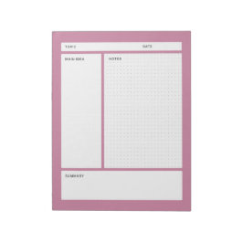 Bloc De Notas Notas Cornell (Dot)