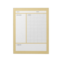 Bloc De Notas Notas Cornell (Graph)