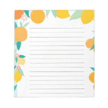 Notas de bloque - Agrumes de Ludilabel