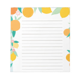 Bloc De Notas Notas de bloque - Agrumes de Ludilabel