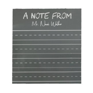 Bloc De Notas Notas de Chalkboard Themed Post-it