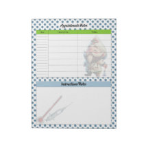 Notas de Gnome de Médica Cute