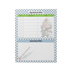 Bloc De Notas Notas de Gnome de Médica Cute