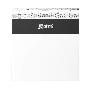 Bloc De Notas Notas de la música