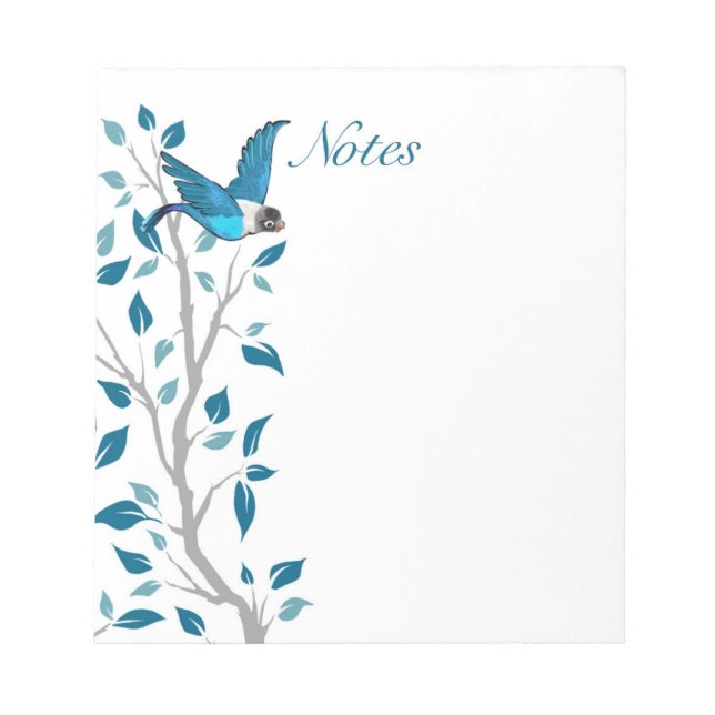 Bloc De Notas Notas de Lovebird (Frente)