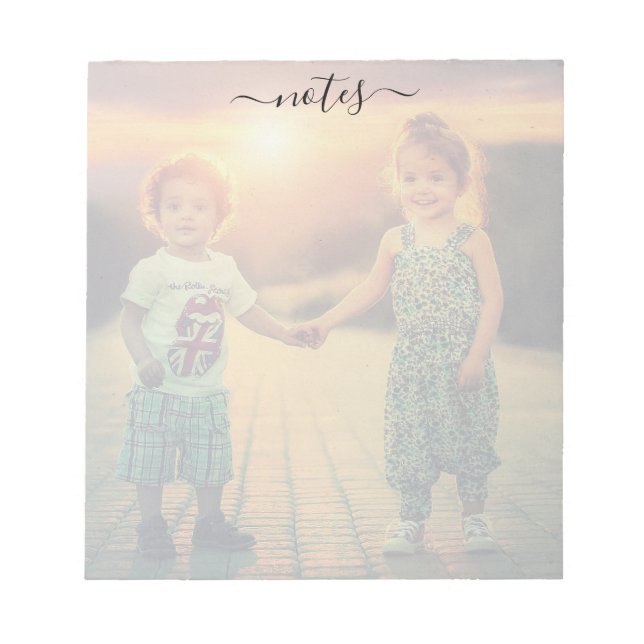 Bloc De Notas Notas de personalizado Notepad de fotografía de mo (Frente)