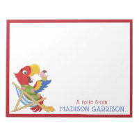 Notas de texto de Beach Macaw personalizados