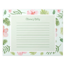 Bloc De Notas Notas personales de Floral