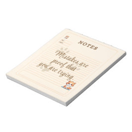 Bloc De Notas Notas personalizadas de gatito juguetón naranja am