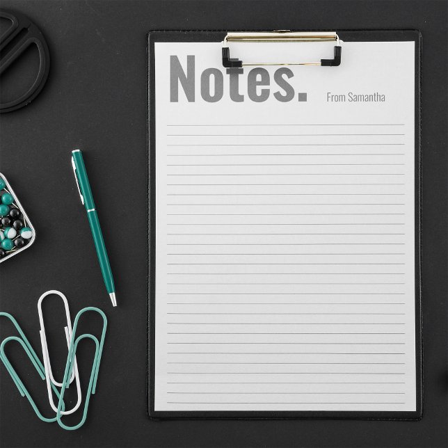 Bloc De Notas Notas Personalizadas Grandes Dramáticas (Subido por el creador)