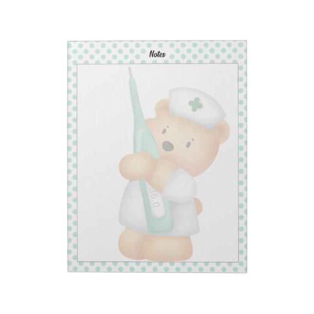 Bloc De Notas Notas Temáticas del Sugar Bear Notepad (Lado Izquierdo)