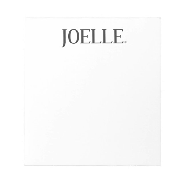 Bloc De Notas Note pad (Frente)