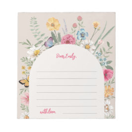 Bloc De Notas Notecards Wildflower | Notepad