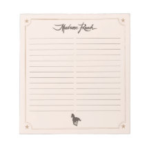 Notepad 1 de rancho de madrone