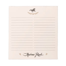 Bloc De Notas Notepad 2 de rancho de madrone