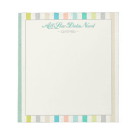 Bloc De Notas Notepad - All Star Data Nerd v. 2