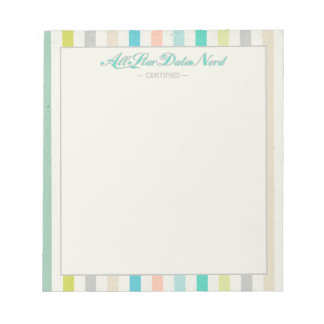 Bloc De Notas Notepad - All Star Data Nerd v. 2