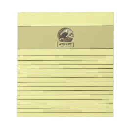 Bloc De Notas Notepad amarillo pálido