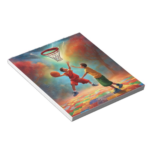 Bloc De Notas Notepad autismo (Lado Derecho)