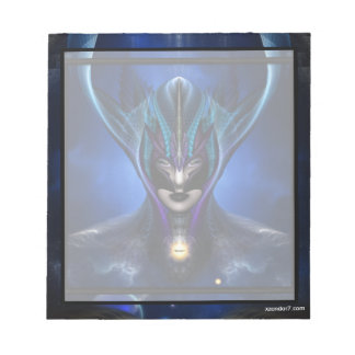 Bloc De Notas Notepad azul de sombra de Taidushan Sai