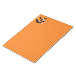 Bloc De Notas Notepad-Bats de Halloween