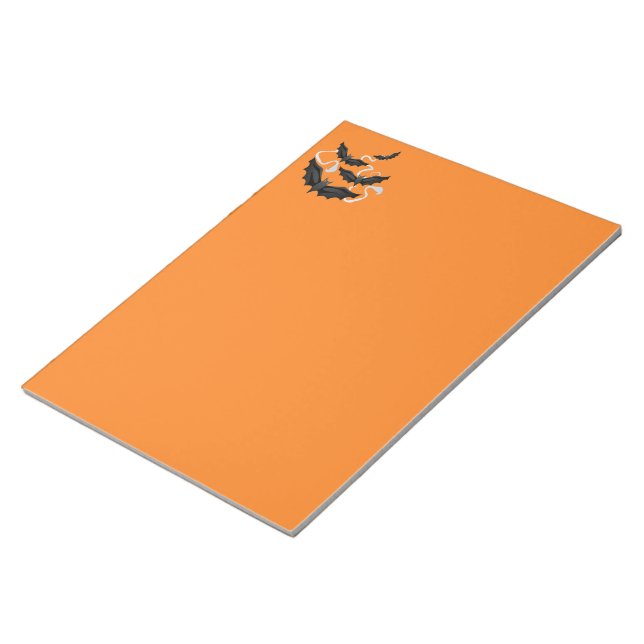 Bloc De Notas Notepad-Bats de Halloween (Lado Derecho)