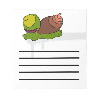 Bloc De Notas Notepad caracol