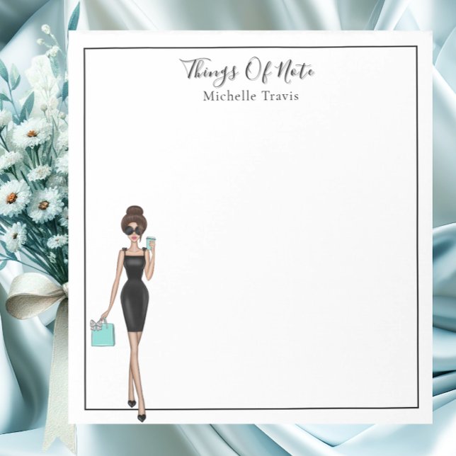 Bloc De Notas Notepad Chica de moda personalizada de moda (Subido por el creador)