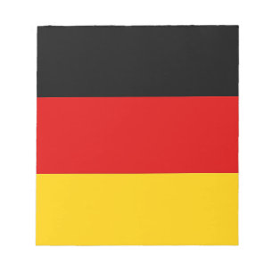 Bloc De Notas Notepad con bandera de Alemania