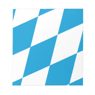 Bloc De Notas Notepad con bandera de Baviera, Alemania