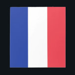Bloc De Notas Notepad con bandera de Francia<br><div class="desc">Añada un toque de elegancia francesa a su colección de papelería con nuestro exclusivo bloc de notas con la bandera de Francia! Diseñado con meticulosa atención a los detalles, este bloc de notas es más que simplemente funcional; es una celebración de la herencia francesa y el orgullo nacional. El audaz...</div>
