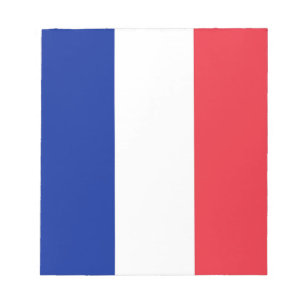 Bloc De Notas Notepad con bandera de Francia