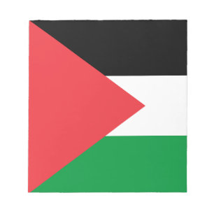 Bloc De Notas Notepad con bandera de Palestina