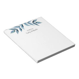 Bloc De Notas Notepad con estampado floral rosado personalizado