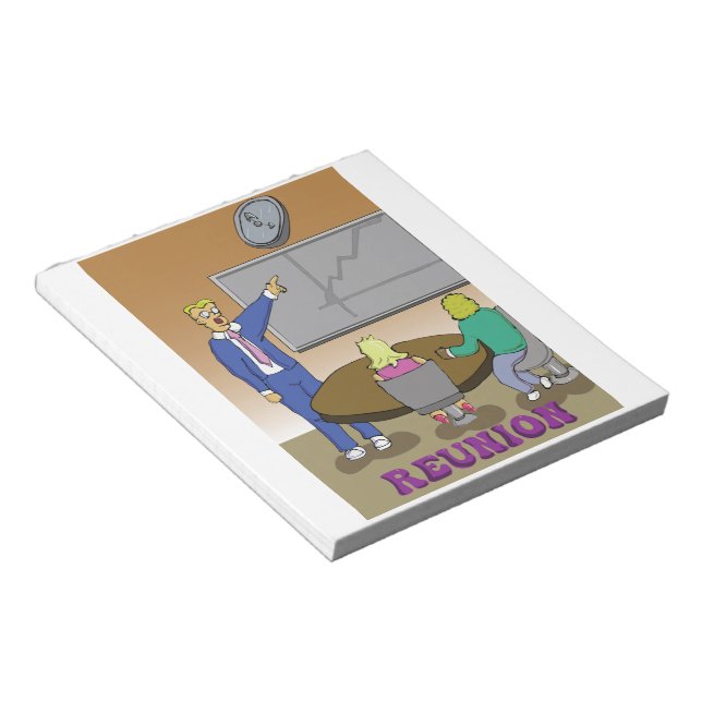 Bloc De Notas Notepad - cubierta de reunión (Bloco de botas - re (Lado Derecho)