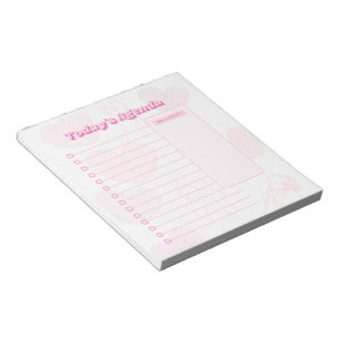 Bloc De Notas Notepad de Agenda del Diario Feminista Rosa