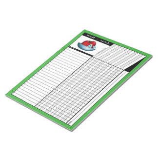 Bloc De Notas Notepad de Apple A+ Green Teachers