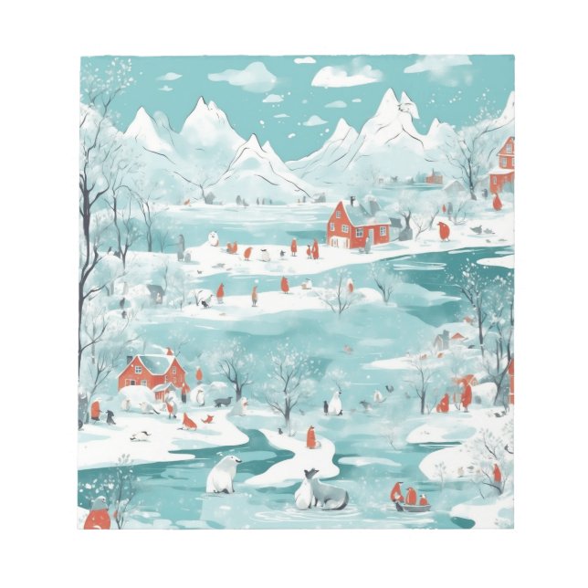 Bloc De Notas Notepad de Arctic Haven (Frente)